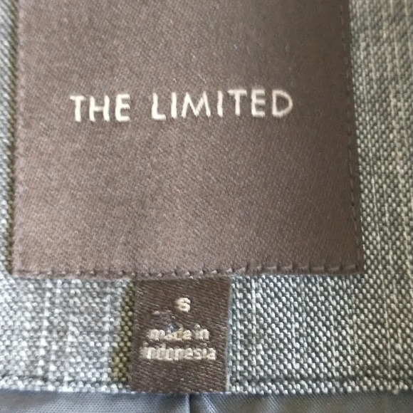 The Limited Grey Blazer Size S - Picture 4 of 5